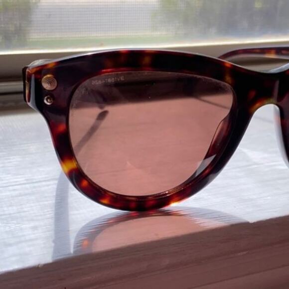 Versace Sunglasses BROWN Tortoiseshell Classic Luxe Designer Round Cat Eye $800 - Picture 2 of 14